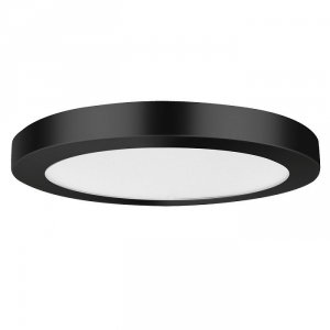 PLAFON LED 2W1 CZARNY NADTYNK PODTYNK OKRĄGŁY 4000K LIGHT PRESTIGE YORK LP-330/1C 4BK