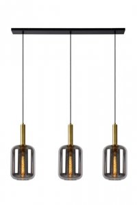 LAMPA WISZĄCA SZKLANA DO SALONU JADALNI NOWOCZESNA LUCIDE JOANET 45494/03/65