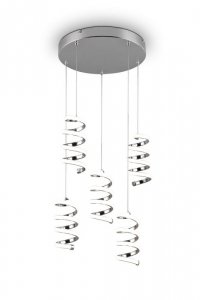 LAMPA NOWOCZESNA LED CHROM SPIRALA LAOLA R34185306 REALITY LEUCHTEN