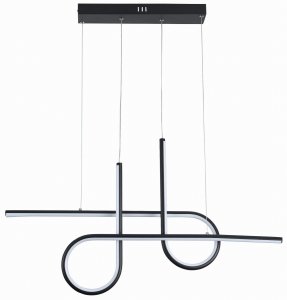 REALITY BARREL 343201-30 LAMPA LED CZARNA NOWOCZESNA  DO SALONU JADALNI  SYPIALNI