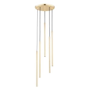 ALFA SOSNOWSCY COLLET GOLD 63145 LAMPA WISZĄCA TUBY ZŁOTE NAD STÓŁ