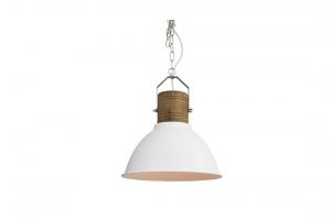 AZZARDO DUNCAN AZ1582 LAMPA WISZĄCA NA ŁAŃCUCHU BIAŁA