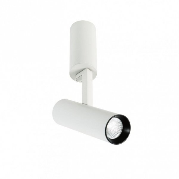 ITALUX BOCCA WHITE DISTANCED 3000K SLC74055/18W 3000K WH+BL LAMPA SPOT NOWOCZESNY BIAŁY DO SALONU 