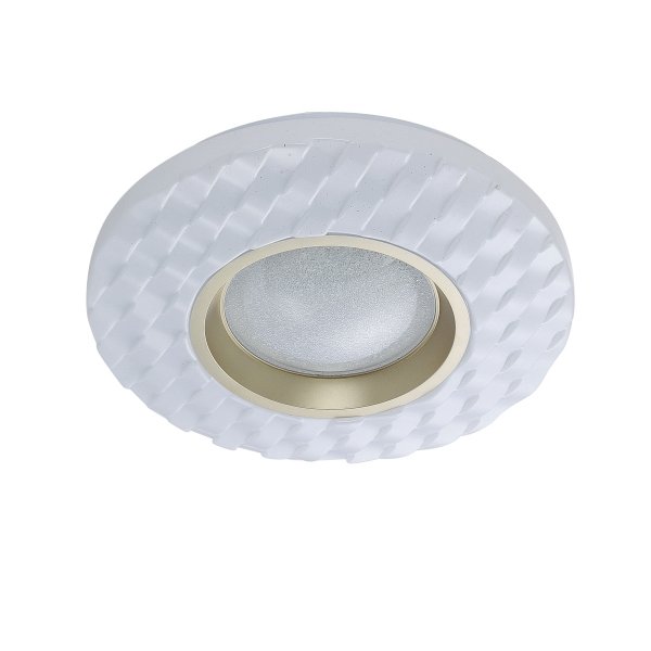 ITALUX BUMI PLF-53647-L-CL PLAFON LED BIAŁO ZŁOTY NOWOCZESNY LED 4000K BARWA NEUTRALNA