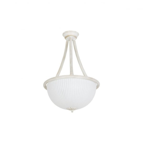 NOWODVORSKI 5994 BARON  LAMPA PLAFON BIAŁO ZŁOTA DO POKOJU DO SYPIALNI NA PRZEDPOKÓJ