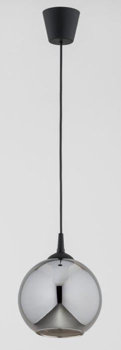 ALFA SOSNOWSCY DAXIA 61324 LAMPA WISZĄCA CZARNA NOWOCZESNA KLOSZ KULA SZKLANA GRAFITOWA LUSTRZANA