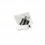 ITALUX PATRIZIO SINGLE GL7118-1/1X12W 4000K WH+BL LAMPA SPOT  NOWOCZESNA  BIAŁO CZARNA DO SALONU 