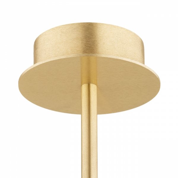 LAMPA WISZĄCA DUŻY ŻYRANDOL ZŁOTY DO SALONU MOSIĄDZ SZCZOTKOWANY W STYLU GLAMOUR ELEGANCKI NOWOCZESNY SZKLANE KLOSZE ARGON HAMPTON 2177