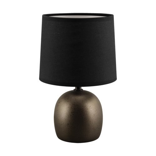 LAMPKA STOŁOWA NOCNA IDEUS ATENA E14 C BLACK