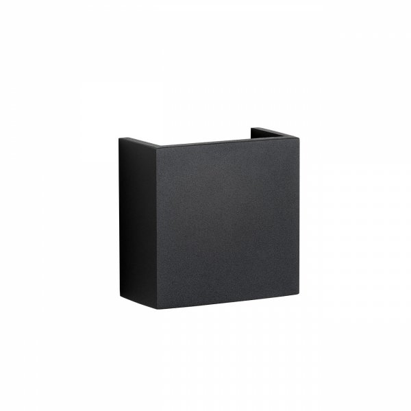 ARGON GENT 8359 KINKIET LED CZARNY METALOWY KWADRATOWY