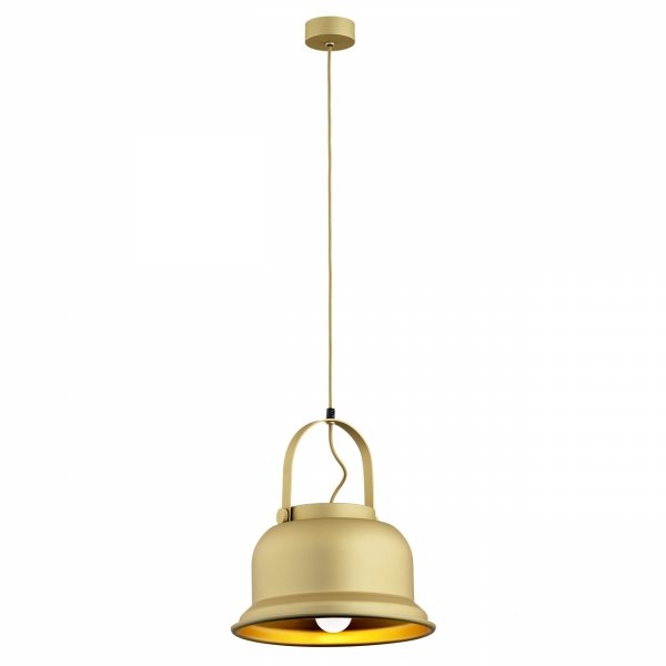 LAMPA WISZĄCA ZŁOTA METALOWA INDUSTRIALNA NAD STÓŁ DO KUCHNI JADALNI ARGON PALMER 8300