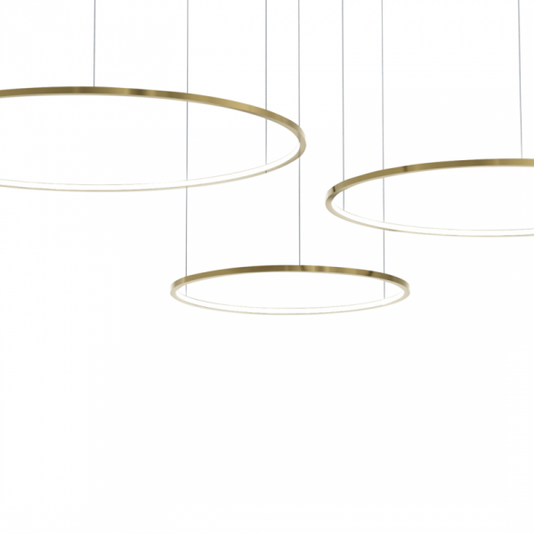 Lampa wisząca Saturno Gold 100W LED