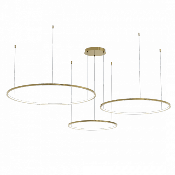 Lampa wisząca Saturno Gold 100W LED