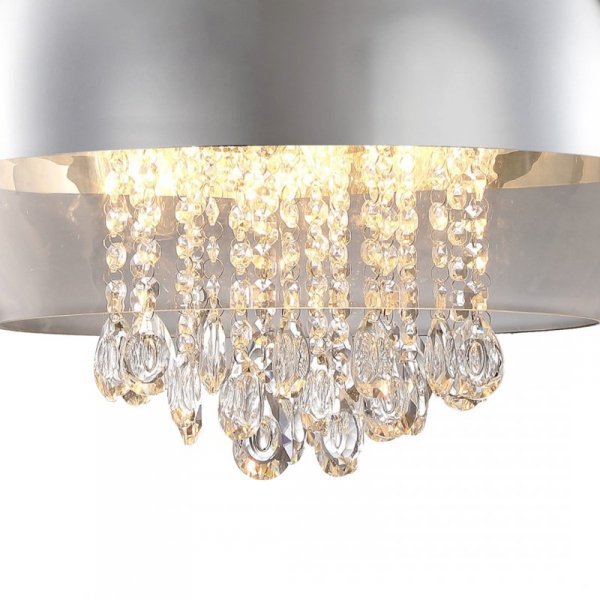 MILAGRO LUNA ML3803 KINKIET CHROM Z KRYSZTAŁKAMI GLAMOUR