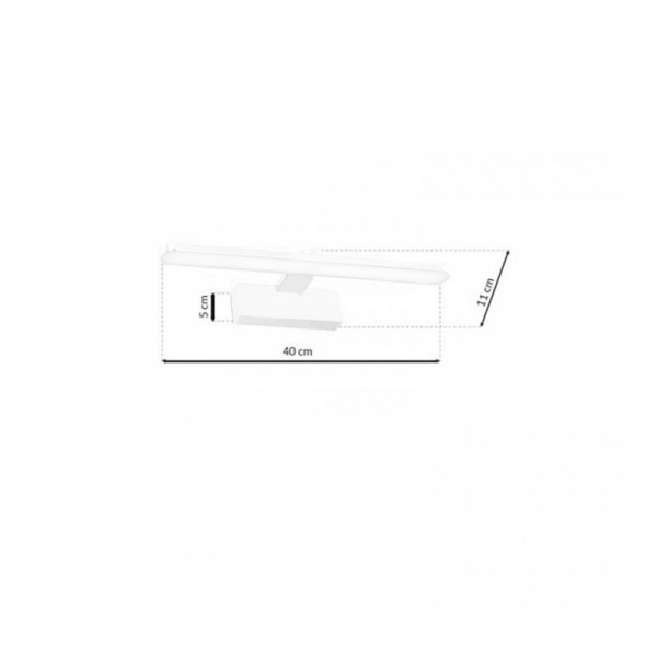Kinkiet SPLASH WHITE 8W LED