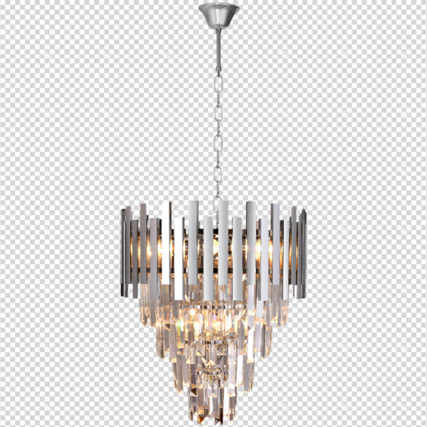 LAMPA WISZĄCA ŻYRANDOL KRYSZTAŁOWY CHROM ASPEN MILAGRO ML5997