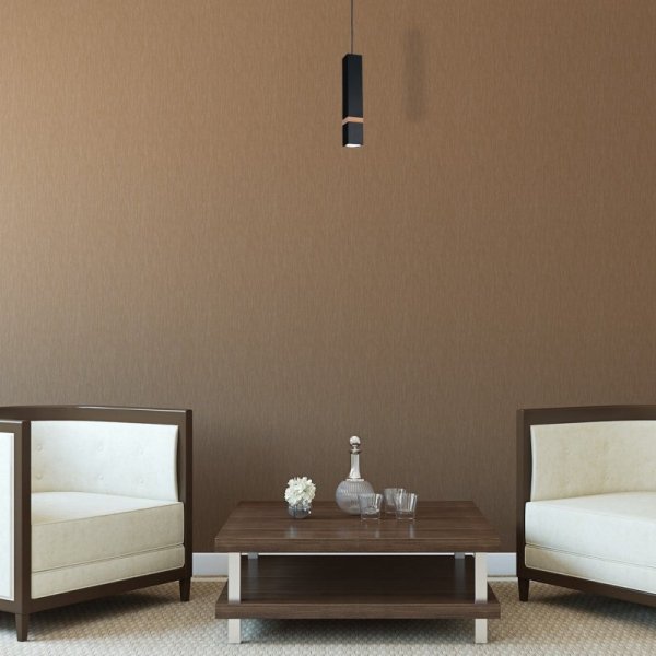 MILAGRO Lampa wisząca VIDAR BLACK 1xGU10