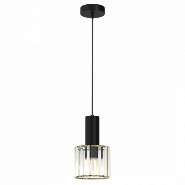 MILAGRO Lampa wisząca CRISTAL 1xE27