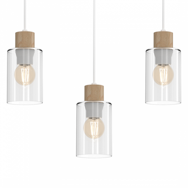 Lampa wisząca MADERA 3xE27