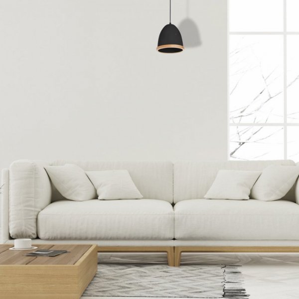 MILAGRO Lampa wisząca STUDIO BLACK 1xE27