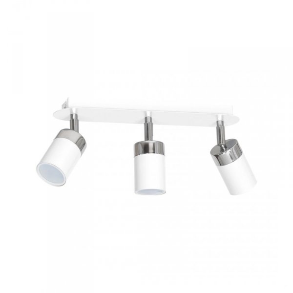 MILAGRO Lampa sufitowa JOKER WHITE 3xGU10