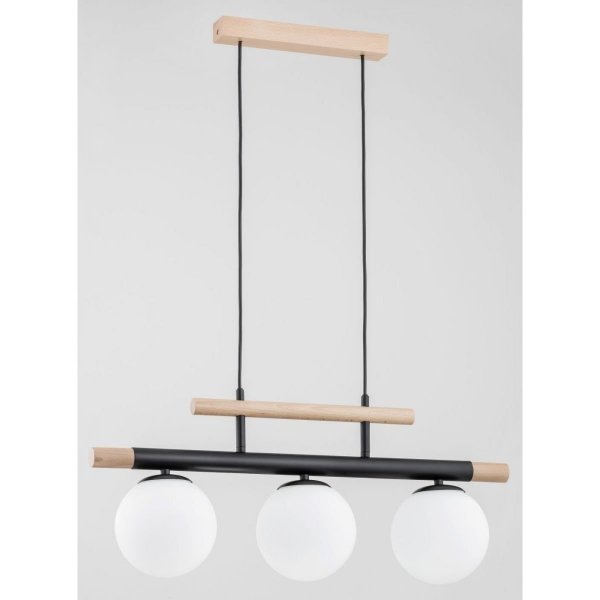 ALFA SOSNOWSCY TRENDY 63087 LAMPA WISZĄCA W STYLU SKANDYNAWSKIM BIAŁE KLOSZE