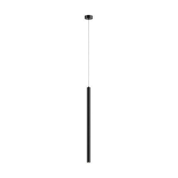 ZUMA LINE P0461-01A-L8L8 LOYA LAMPA WISZĄCA CZARNA TUBA NAD STÓŁ
