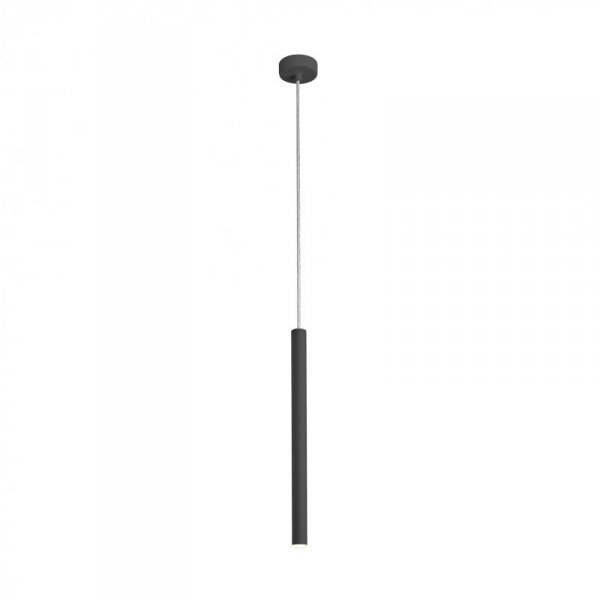 ZUMA LINE P0461-01A-P7P7 LOYA LAMPA WISZĄCA TUBA CZARNA LED