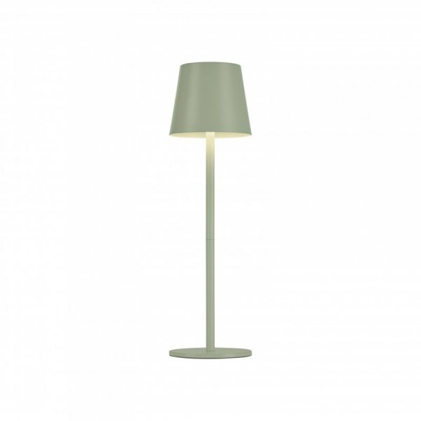 19250-43 table lamp, green