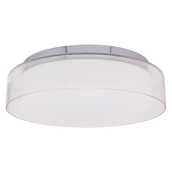 NOWODVORSKI 8174 PAN LED M PLAFON LED SZKLANY DO ŁAZIENKI