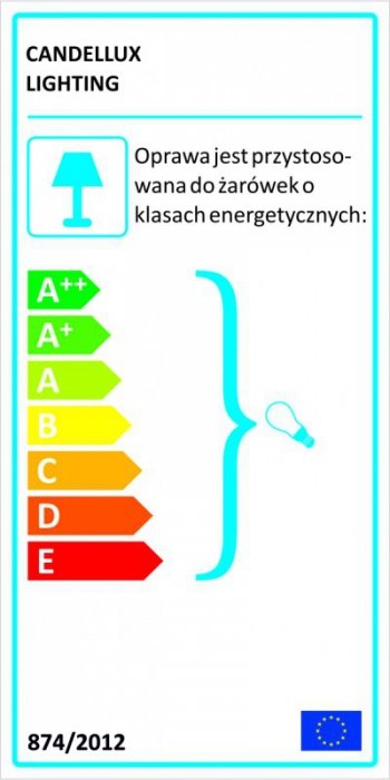 ARLEKIN ZWIS 35 1X60W E27 ZIELONY