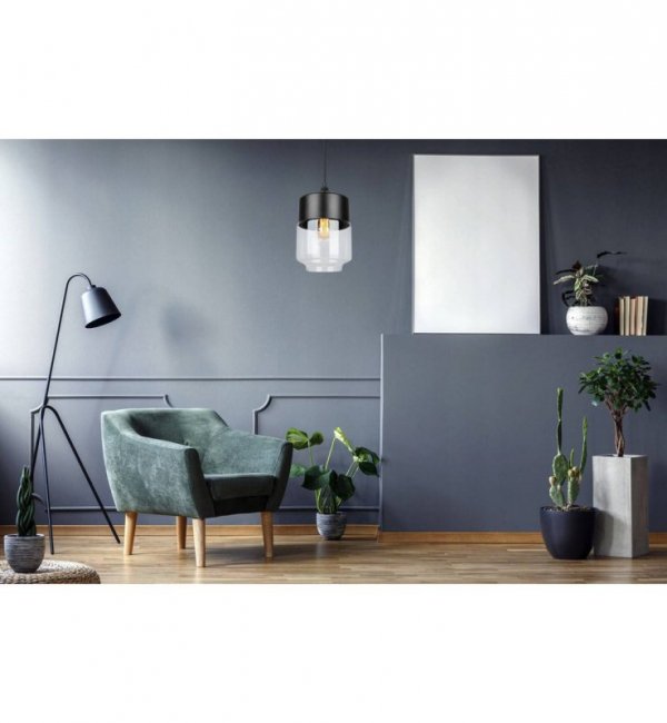 Zwis wiszący pojedynczy nowoczesny - OSLO 2231/1/B LIGHT HOME
