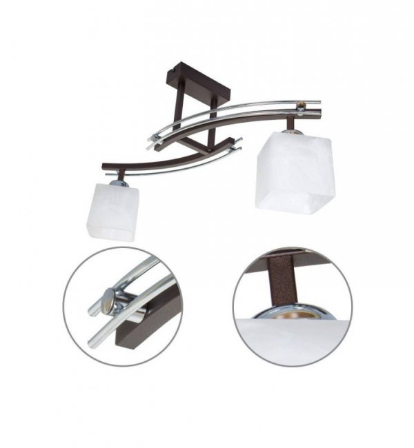 Lampa sufitowa do salonu - IRYS 1250/2 LIGHT HOME