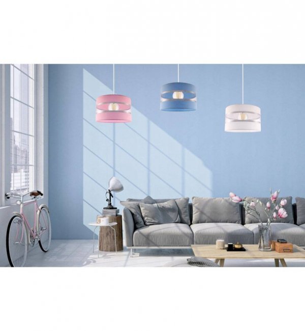 Lampa abażur materiałowa - LOLLIPOP 2170/1/35 LIGHT HOME