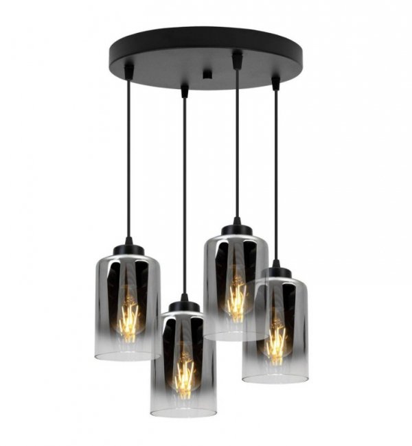 Lampa wisząca ze szklanymi kloszami - HELLA 2320/4/OW LIGHT HOME