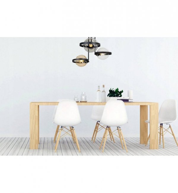Lampa sufitowa ze szklanymi kloszami - RING HAGA 2345/3/MIX LIGHT HOME
