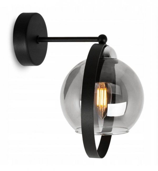 Kinkiet nowoczesny - RING HAGA 2345/K/G LIGHT HOME