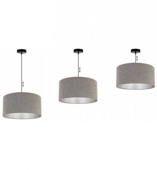 Lampa wisząca z abażurami - MEDIOLAN 2365/1/SC LIGHT HOME