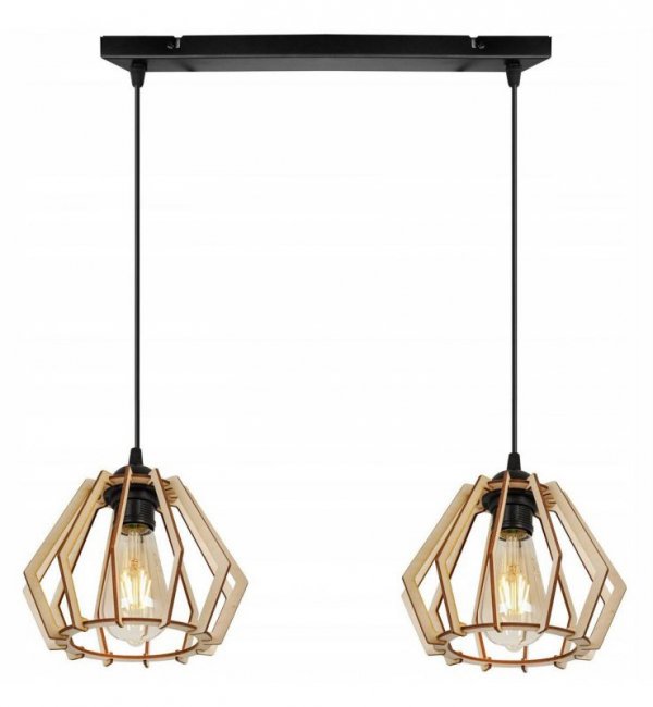 Lampa wisząca nowoczesna - TIMBER 2360/2 LIGHT HOME