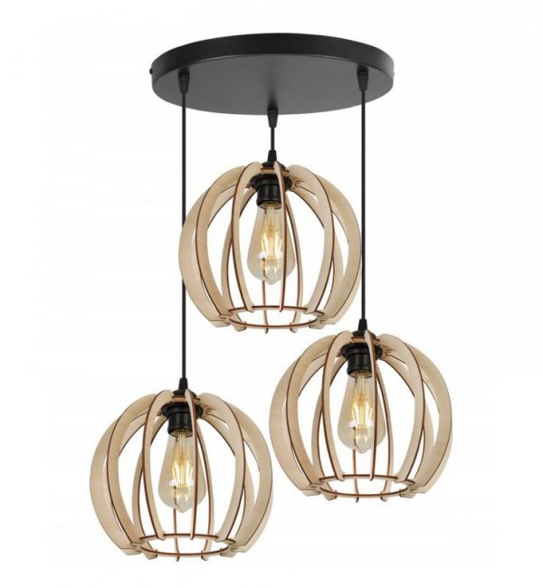 Lampa wisząca nowoczesna - TIMBER 2361/3/OW LIGHT HOME