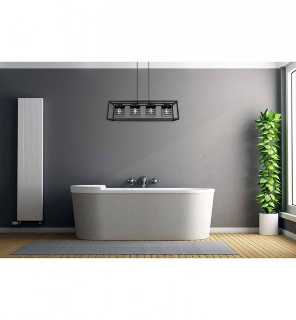 Lampa wisząca nowoczesna - RASTI CAGE 2370/4 LIGHT HOME