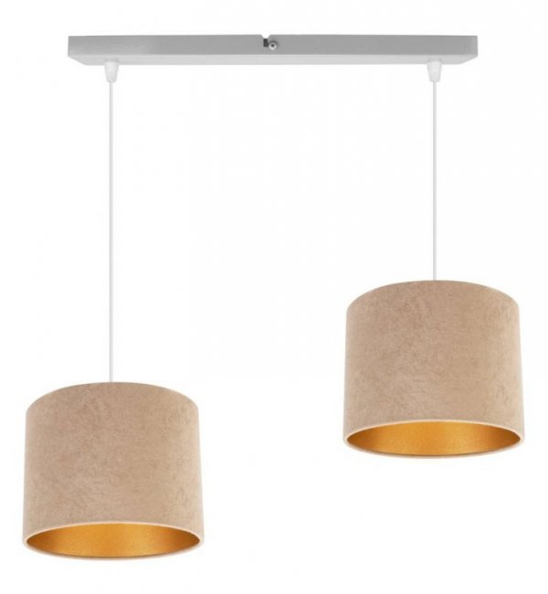 Lampa wisząca z abażurami - MEDIOLAN 2360/2L LIGHT HOME
