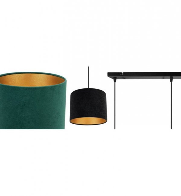 Lampa wisząca z abażurami - MEDIOLAN 2360/3L LIGHT HOME