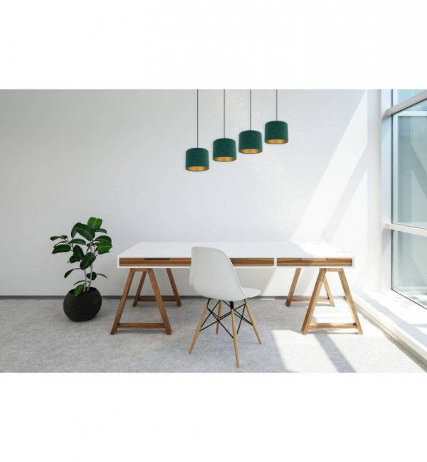Lampa wisząca z abażurami - MEDIOLAN 2360/4L LIGHT HOME