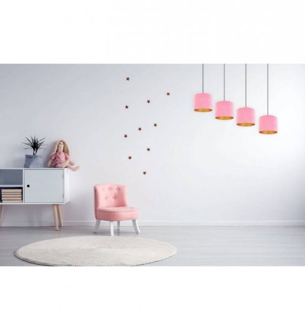 Lampa wisząca z abażurami - MEDIOLAN 2360/4L LIGHT HOME