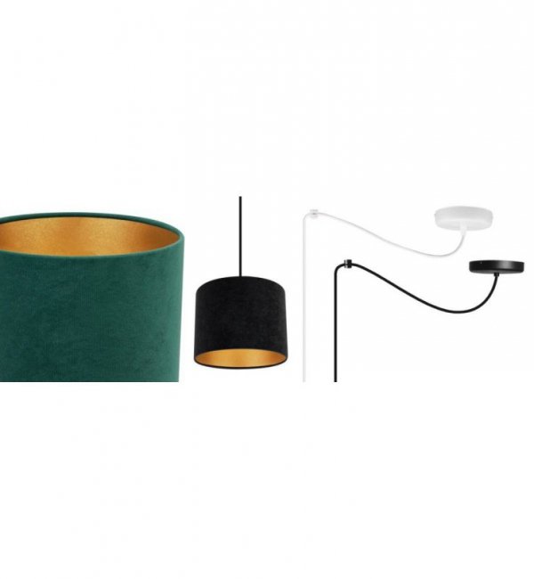 Lampa wisząca z abażurami - SPIDER MEDIOLAN 2360/1 LIGHT HOME