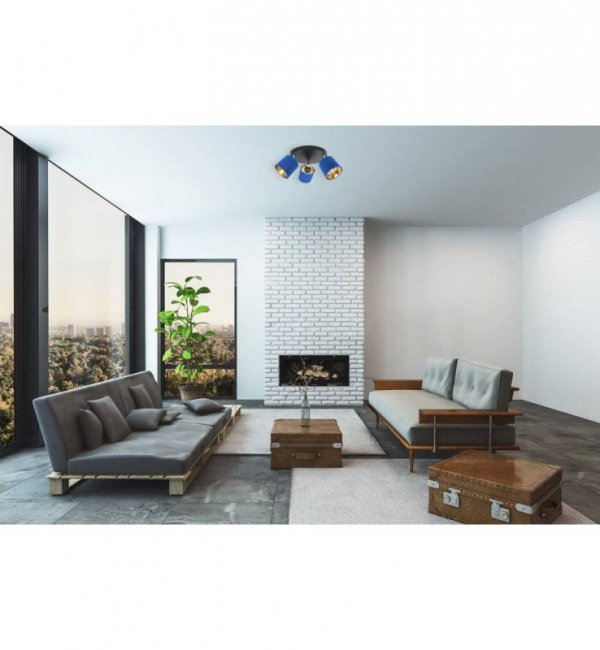 Plafon nowoczesny - GAMA 2125/3OP/N LIGHT HOME