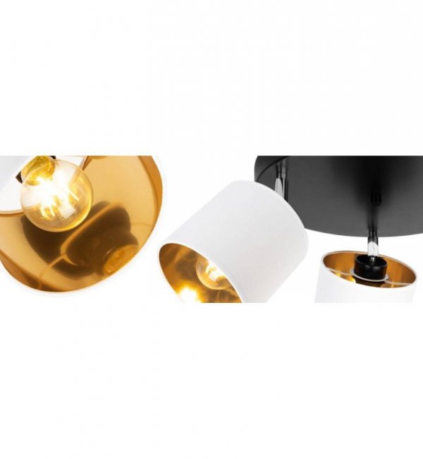 Lampa sufitowa nowoczesna - GAMA 2125/3OP/B LIGHT HOME