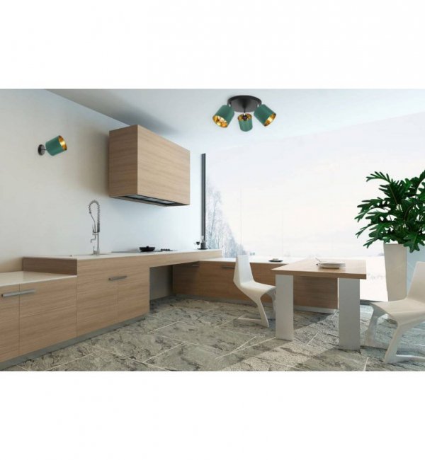 Kinkiet z abażurem - GAMA 2125KP/Z LIGHT HOME