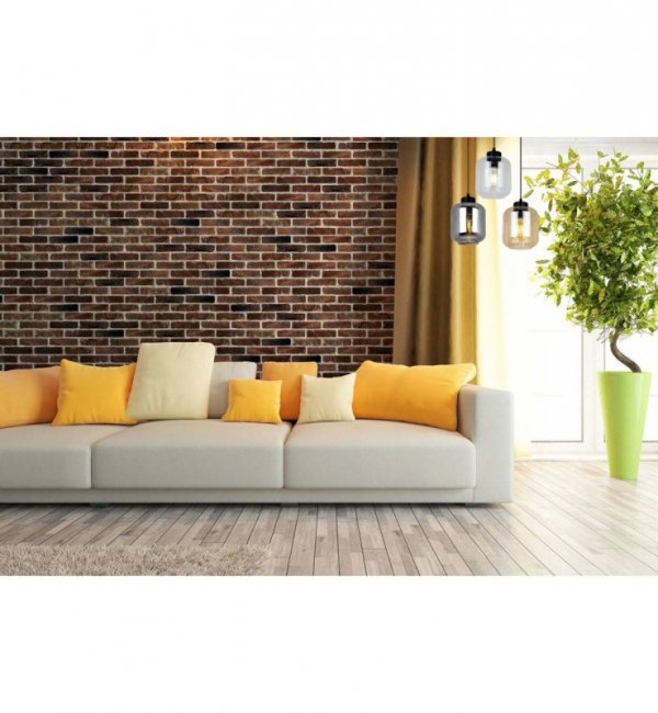 Lampa wisząca ze szklanymi kloszami - NOVALJA 2395/3OW/MIX LIGHT HOME